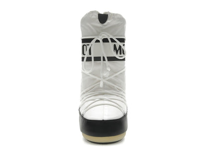 Moon Boot Icon Nylon Boot Black White