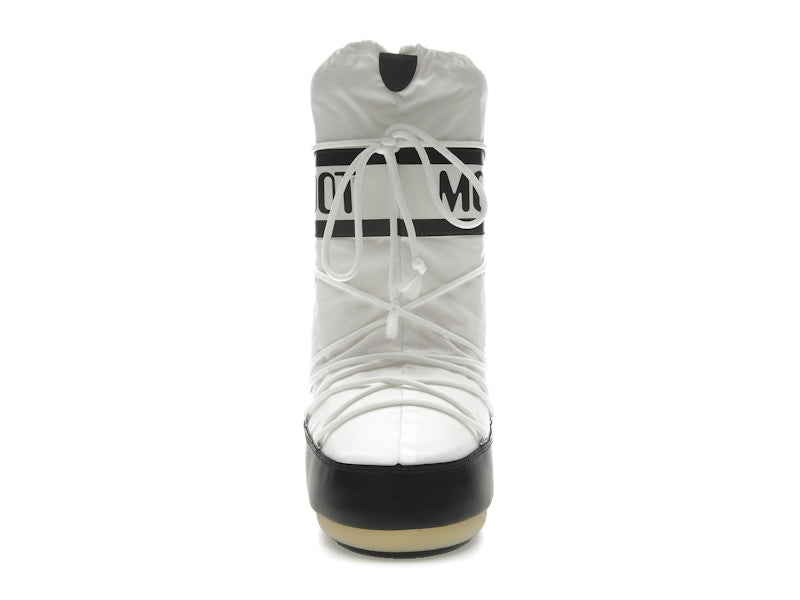 Moon Boot Icon Nylon Boot Black White