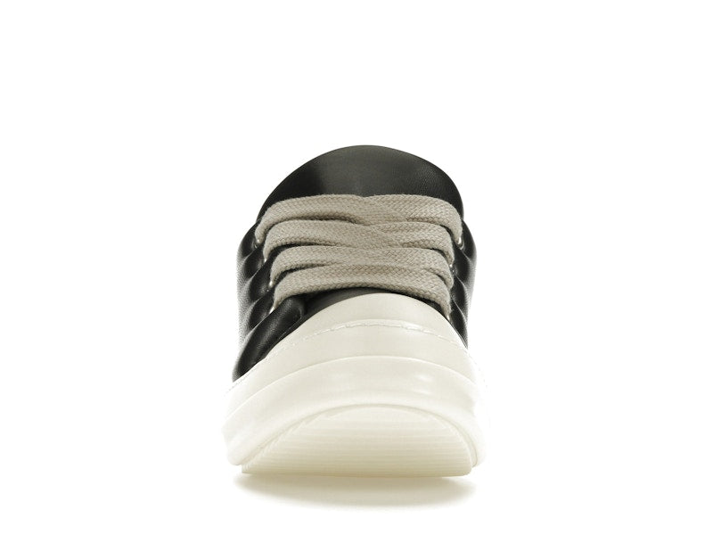 Rick Owens Jumbo Lace Padded Sneaks Low Black Milk