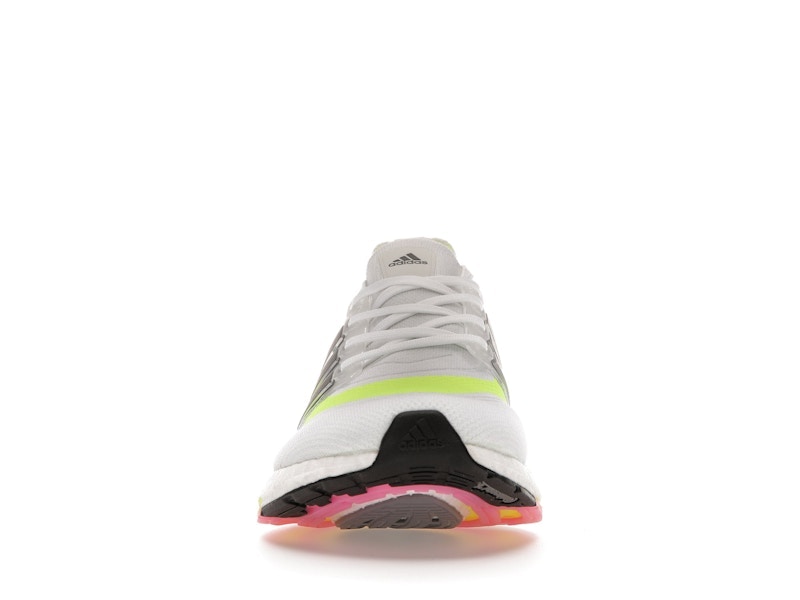 adidas Ultra Boost 21 White Solar Yellow