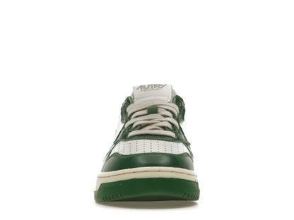 Autry Medalist Leather Low Green White
