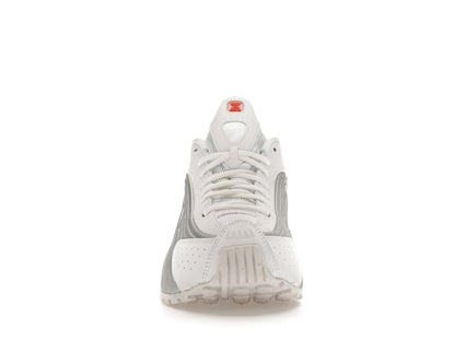 Nike Shox R4 White Metallic Silver (Women's)