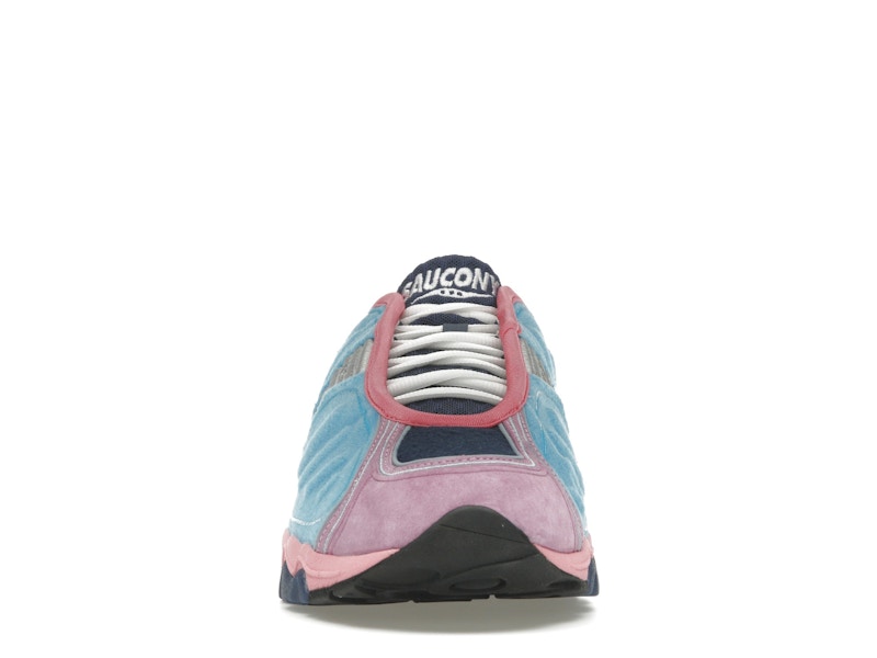 Saucony Matrix Jae Tips No Shoes In The House Blue Pink