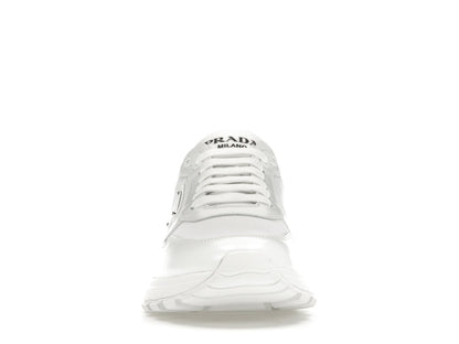 Prada PRAX 01 Sneakers Re-Nylon Brushed Leather White White