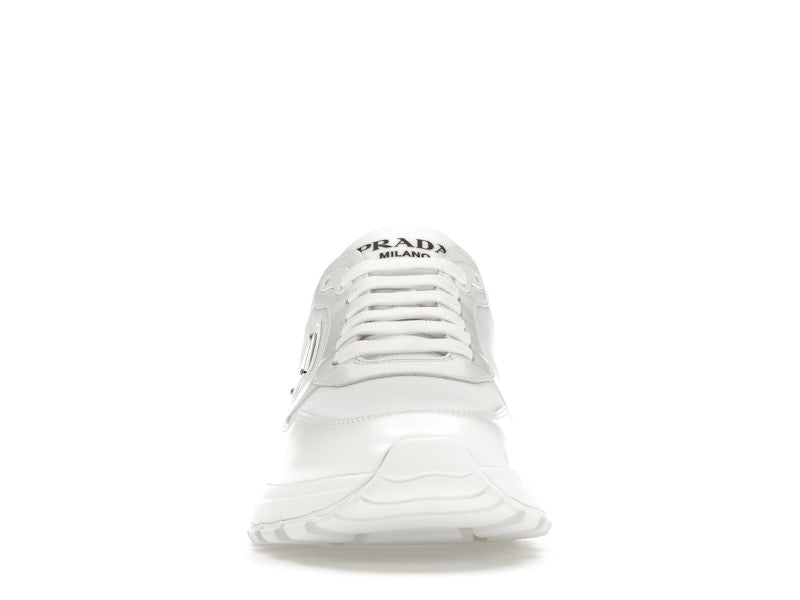 Prada PRAX 01 Sneakers Re-Nylon Brushed Leather White White