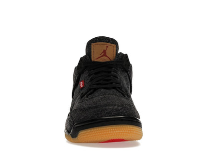 Jordan 4 Retro Levi's Black (GS) (Levi's Tag)