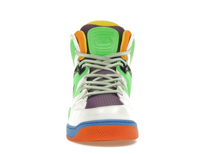 Gucci Basket White Demetra Green Purple Orange Blue