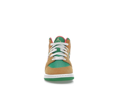 Jordan 1 Mid SE Chutney Lucky Green (GS)