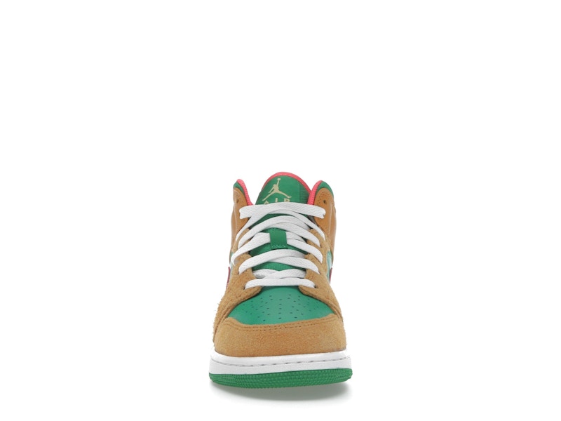 Jordan 1 Mid SE Chutney Lucky Green (GS)