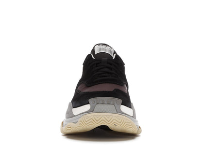 Balenciaga Triple S Black Burgundy