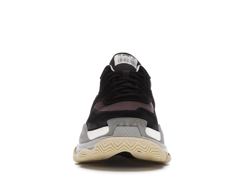 Balenciaga Triple S Black Burgundy