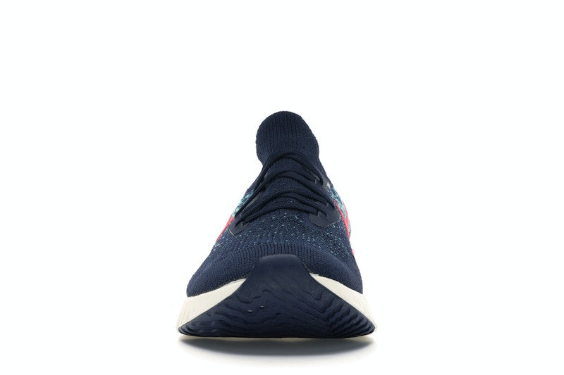 Nike Epic React Flyknit College Navy Hyper Jade