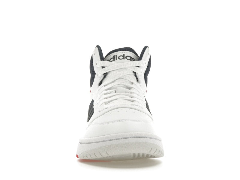 adidas Hoops 3.0 White Navy Red