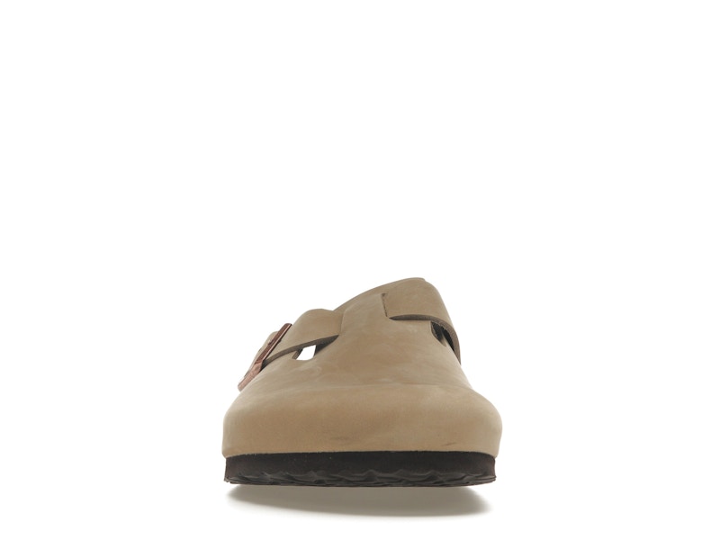 Birkenstock Boston Oiled Leather Tobacco Brown