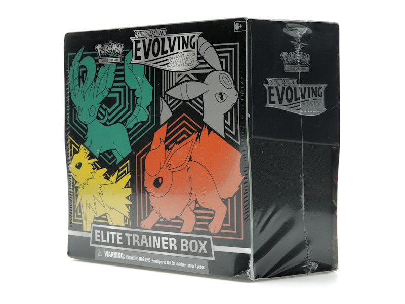 Pokémon TCG Sword & Shield Evolving Skies Elite Trainer Box (Flareon/Jolteon/Umbreon/Leafeon)