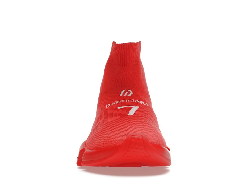 Balenciaga Speed Soccer Runner Intense Red White