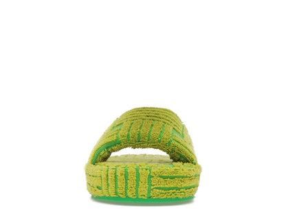 Bottega Veneta Resort Geometric Sandal Parakeet Kiwi