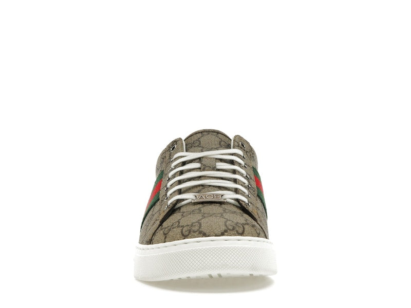 Gucci Ace Web Beige Ebony
