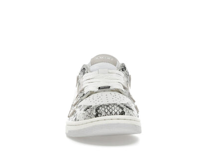AMIRI Skel Top Low Snake Alabaster