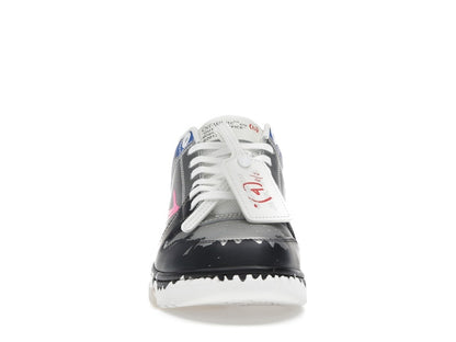 OFF-WHITE Out Of Office "OOO" Low Tops BSTROY