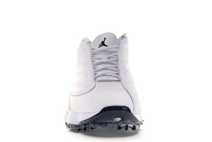 Jordan 13 Retro Golf Cleat White Black