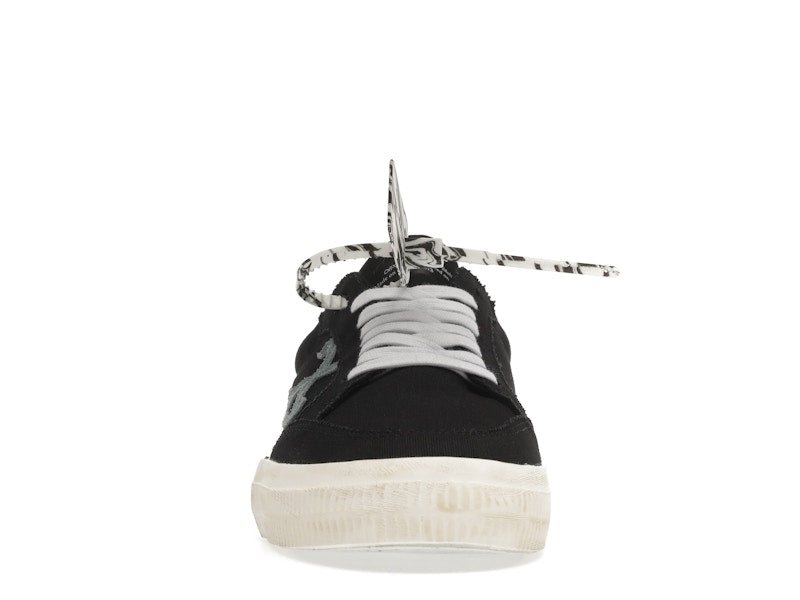 OFF-WHITE Vulc Low Black Light Blue Arrow