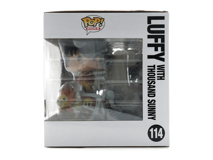Funko Pop! Rides One Piece Luffy with Thousand Sunny 2022 Winter Convention Exclusive Figure #114