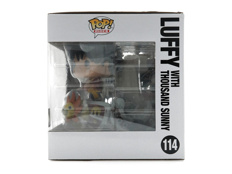 Funko Pop! Rides One Piece Luffy with Thousand Sunny 2022 Winter Convention Exclusive Figure #114