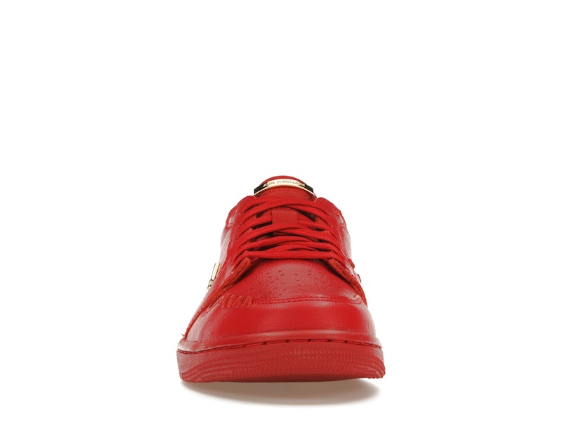 Jordan 1 Low Method of Make Gym Red Metallic Gold (Women's)