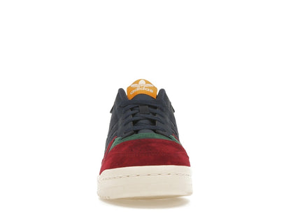 adidas Forum Exhibit Low 2.0 Collegiate Navy Burgundy Green