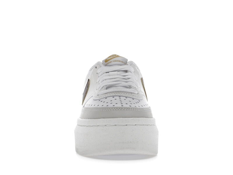 Nike Court Vision Alta Low White Light Bone Sail Archaeo Brown (Women's)