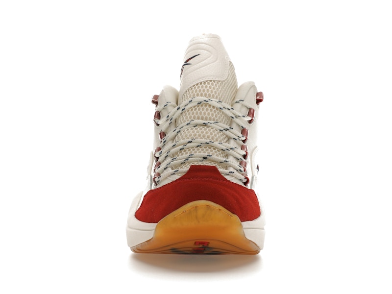 Reebok Question Mid Vintage Red Toe