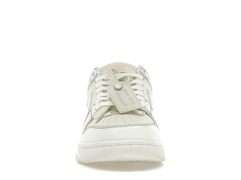 OFF-WHITE Out Of Office OOO Low Tops Cream White