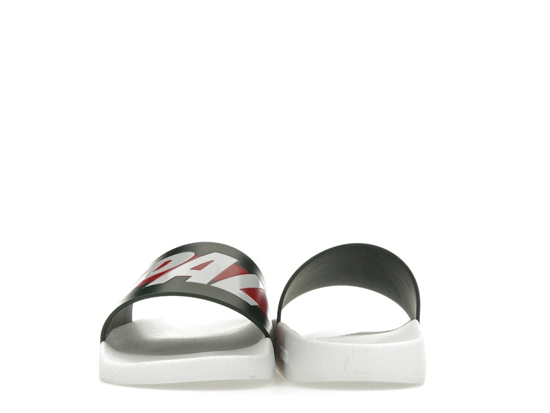 Palace x Gucci Logo Web Slide Sandal White