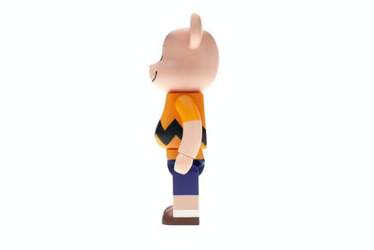 Bearbrick Charlie Brown 400% Yellow