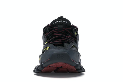 Balenciaga Track Trainers Black Bordeaux