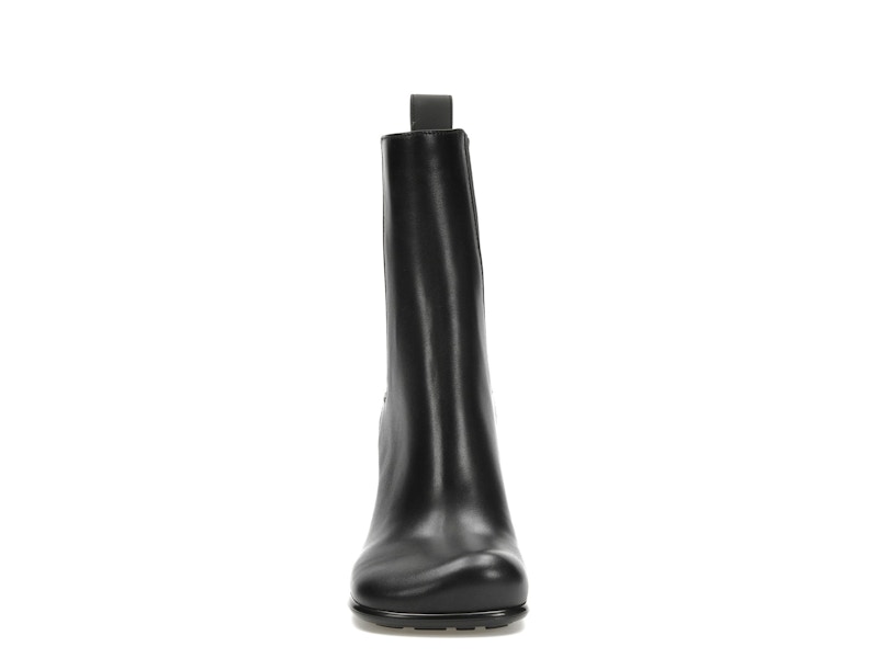Bottega Veneta Storm Moulded Toe Leather Chelsea Boot Black (Women's)