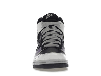 Nike Dunk High Splatter Black White Purple (Women's)