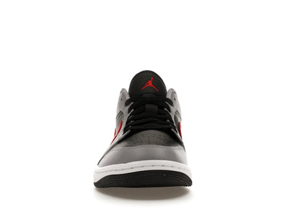 Jordan 1 Low Cement Grey Fire Red (Women's)