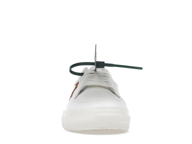 OFF-WHITE Vulc Low Canvas White Red Arrow Black