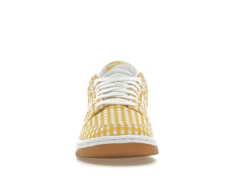 Nike Dunk Low Yellow Gingham (Women's)