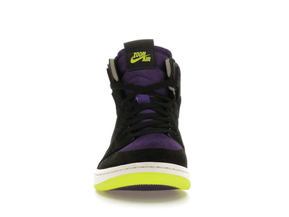 Jordan 1 High Zoom Air CMFT Black Court Purple Lemon Venom (Women's)