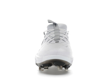 Nike Force Zoom Trout 9 Elite White Black Pure Platinum Metallic Silver