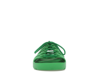 Bottega Veneta Jelly Lace Up Sandal Green (Women's)
