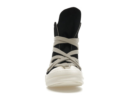Rick Owens DRKSHDW Hexa High Black Pearl Milk Fat Lace
