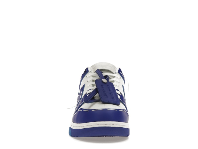 OFF-WHITE Out Of Office Sartorial Stitching White Dark Blue
