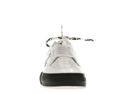 OFF-WHITE Vulc Low Croco Leather White Black