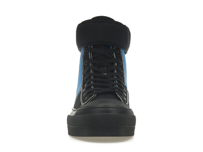 Burberry Sub High-Top Laced-Up Trainer Black Blue White