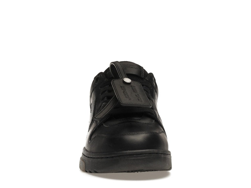 OFF-WHITE OOO Low Tops "For Walking" Black White