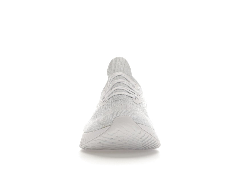 Nike Epic React Flyknit True White